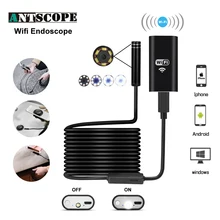 Antscope Semi Rigid Hard Tube iOS Endoscope Camera Android 720P Iphone Borescope Waterproof Camera Endoscopic Wifi Borescope 35