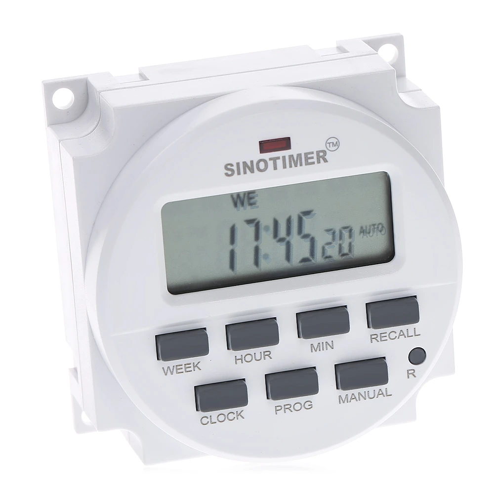 SINOTIMER 12 в управление таймером постоянного тока переключателем таймера 7 дней