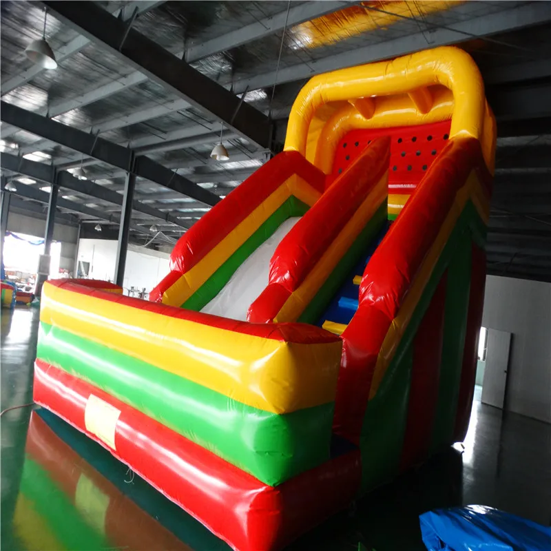 

Popular PVC infltable slide / inflatable land slide bouncer slide for family use