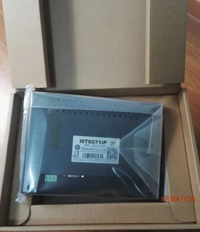 Weintek Weinview MT6071IP 7 дюймов TFT ЖК-дисплей 800x480 HMI 4-проводной резистивный Тип сенсорный