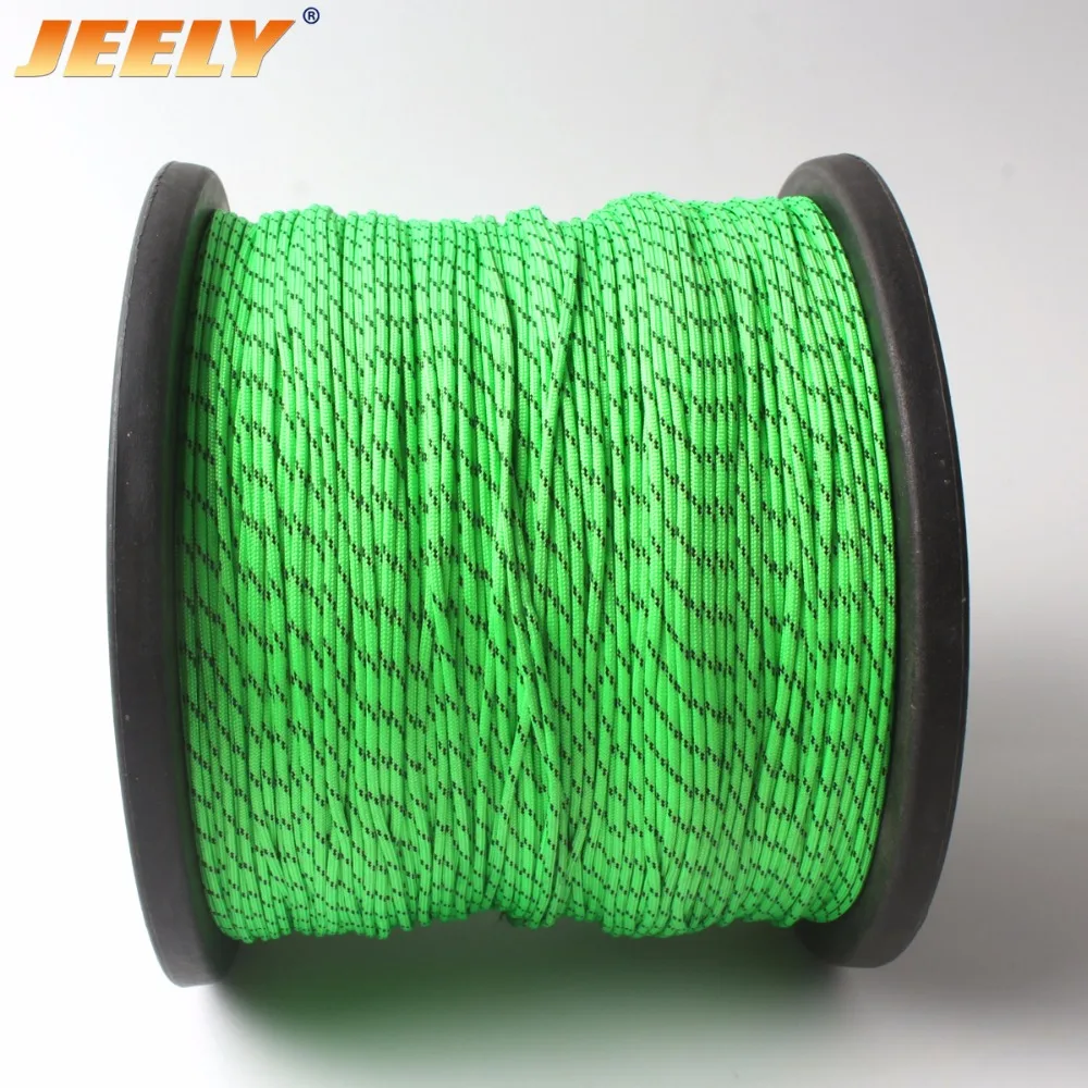 JEELY 2 мм UHMWPE куртка с веревкой круглая жесткая веревка для яхты 16/24/32 жил 500 м|uhmwpe