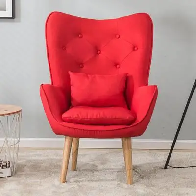 Скандинавский одноместный диван для гостиной, балкон, мини-стул, современный минималистичный диван, индивидуальный стул для спальни - Color: Style 1