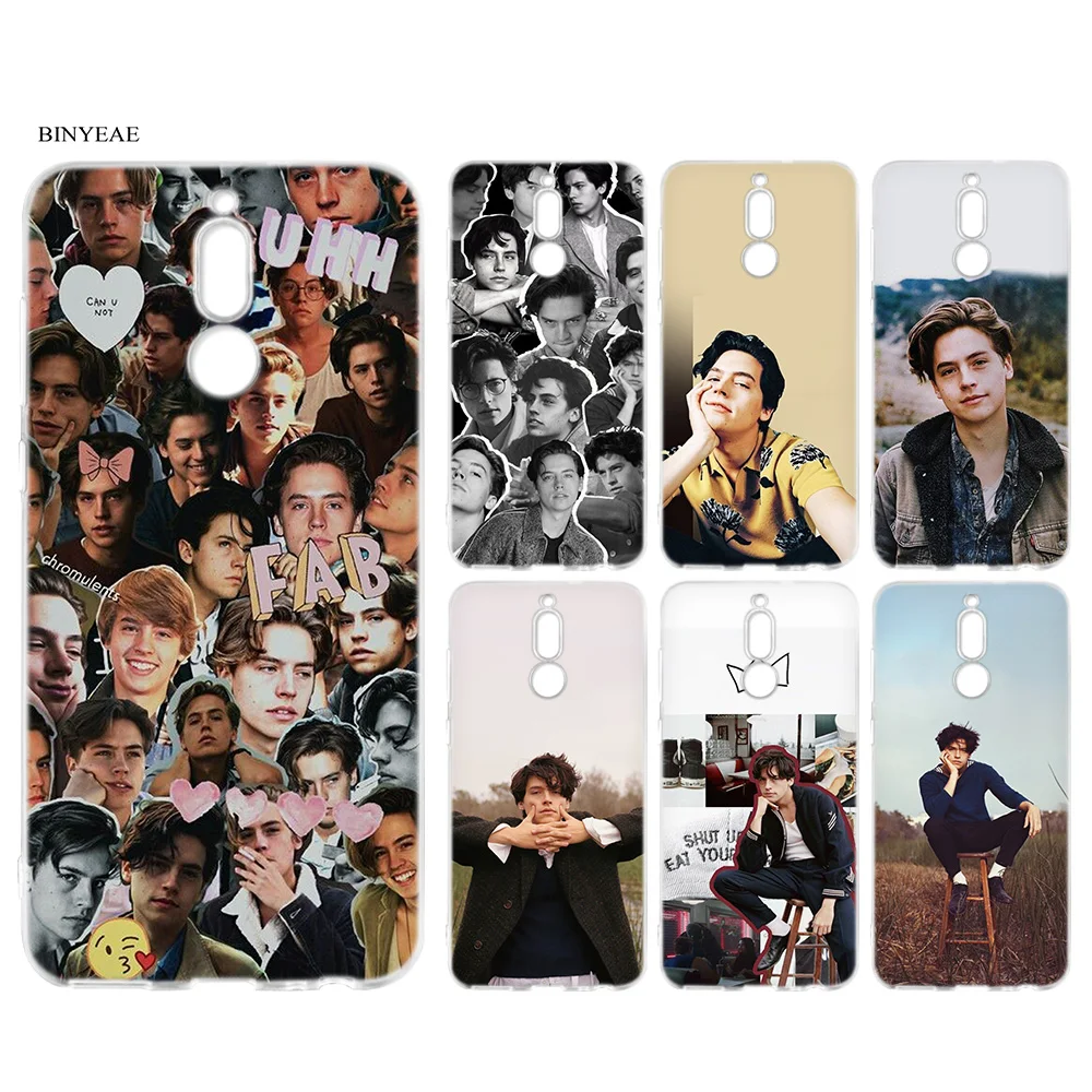 

BINYEAE Cole Sprouse Pattern Case Back Cover for Huawei Mate 10 P20 P10 Lite Pro Soft TPU Silicone Coque Case Fundas Capa New