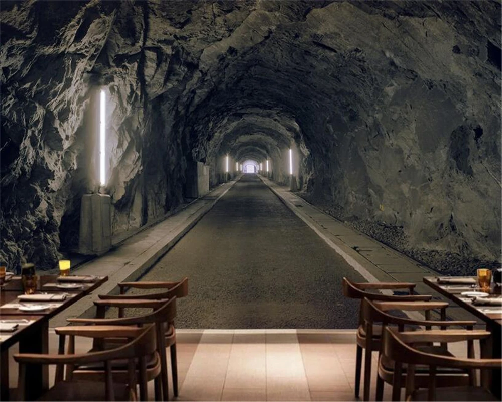 Online Shop Beibehang 3D Foto Wallpaper Ruang Tamu Kamar Tidur TV