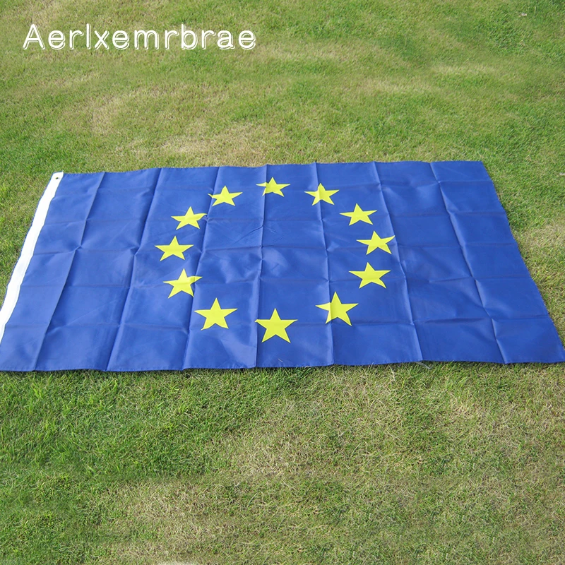 Aerlxemrbrae Флаг Большой Европейский союз Европейский флаг 90*150 см Европейский Флаг супер-полиэстер эмблема Совет Европы