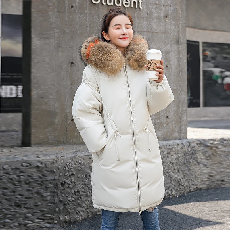 marron 3xl Green Grand 2018 Chaud Mode Femmes Parka Épais Beige Long Dames De Col noir army Plus dark La Rembourrage Fourrure D'hiver Hiver Veste Manteau Taille Red Coton rrg4fWqn