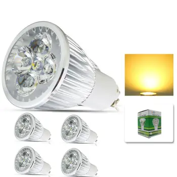 

4x GU10 560LM 8w High brightness Spot light bulbs 110v 220v High Power spotlight 240v led lamps bulbs Quality Assurance
