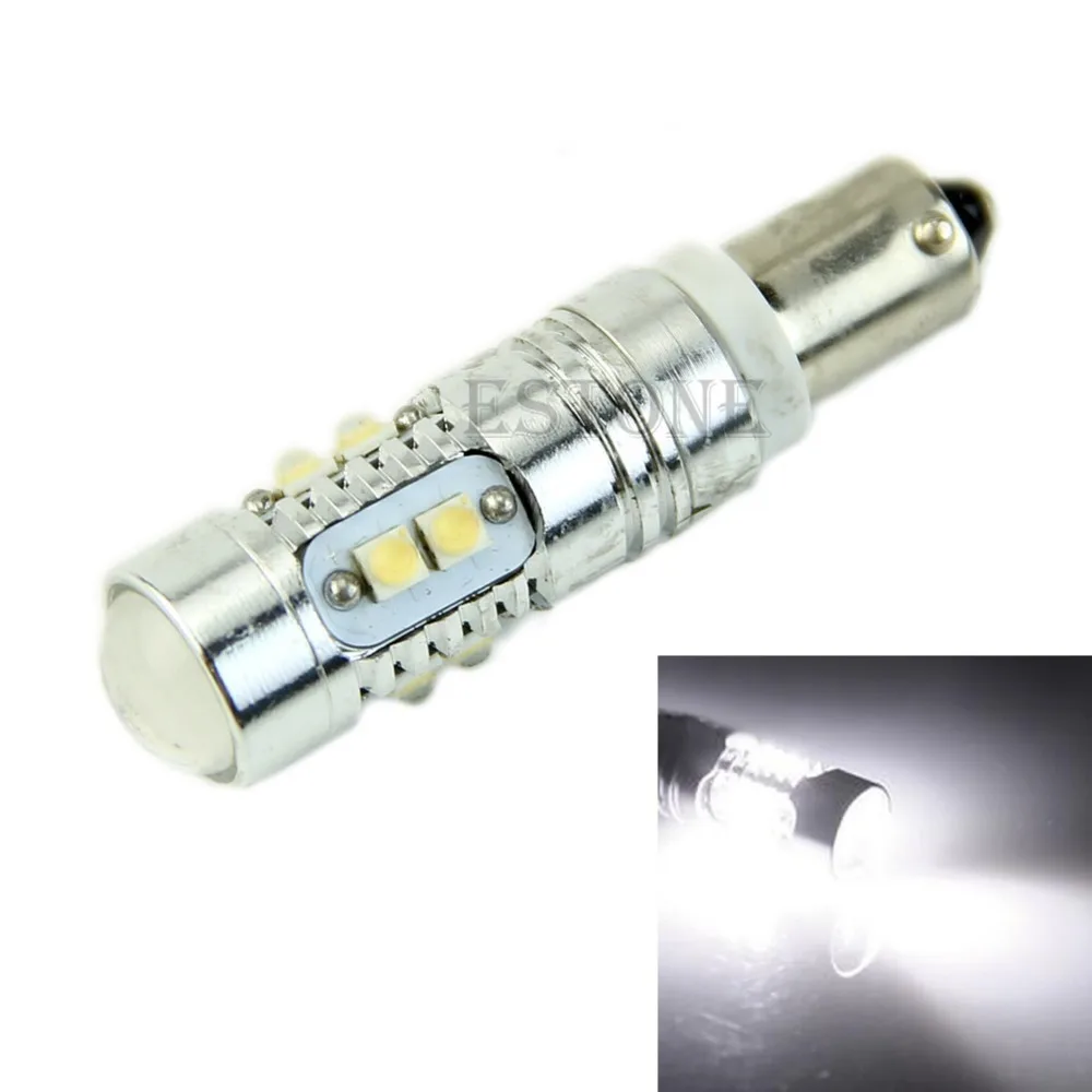 

A31, 1X White BA9S 57 W6W 10  XB-D R3 LED Non-polar 50W Light Map Bulb Lamp