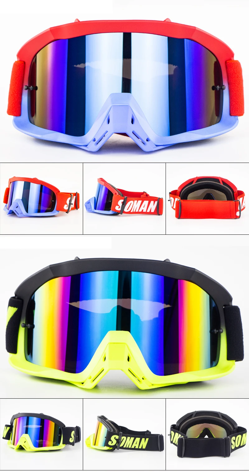 Для мужчин Wo мужчин s Gafas 100% мотоциклетные очки мотоцикл Мото очки ветрозащитный мотоциклетный шлем очки для шлема