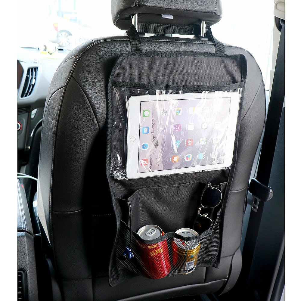 

Multi-use Car Back Seat Organizer Storage Bag For Tablet PC Stand iPad Holder Stowing Tidying Universal Car-styling