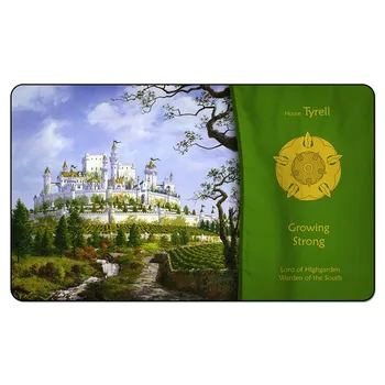 

Game of Thrones Playmat: House Tyrell Sigil Playmat Lord of Highgarden: 60cm x 35cm (24" x 14") Size