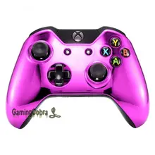 Эксклюзивный хромированный розовый топ Передняя Крышка корпуса чехол для Xbox One контроллер