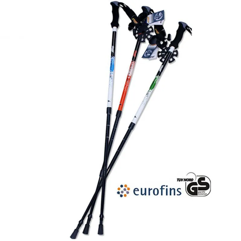 Carbon fiber anti shock ultralight climbing sticks nordic walking