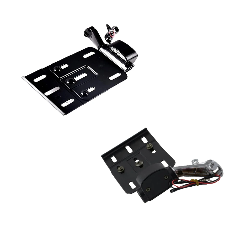 New Rear Tail Light License Plate Mount Bracket Heavy Duty Rear Number Plate Bracket Holder for Harley Sportster XL 883 1200 48 