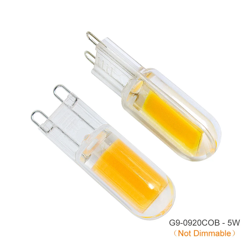 1 шт. керамическая светодиодная мини лампа G9 230 В переменного тока 3 Вт 4 5 6 Вт|led