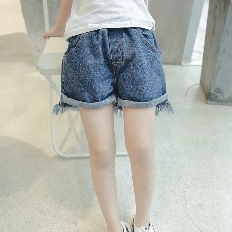 

4 5 6 7 8 9 10 11 12 13 Years Toddler Girl Clothing 2018 Denim Shorts For Girls Kids Teens Summer Jeans Shorts Children Clothing