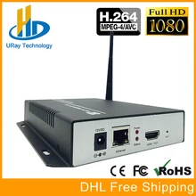 1080 P 1080I H 264 HDMI Para Conversor de LAN WiFi Codificador Codificador de Transmissão Ao Vivo de Vídeo HD Sem Fio Transmissor De Áudio E Vídeo