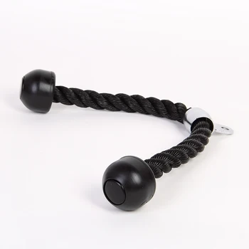 

Triceps Workout Pull Rope Heavy Duty Rope Solid PU Ends Fitness Bodybuilding Ropes ED-shipping