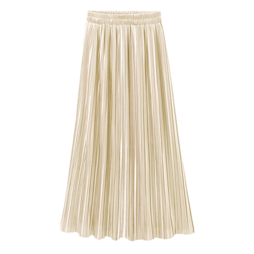 Высокая талия ed обтягивающие женские длинные юбки для женщин Элегантная длинная юбка винтажная высокая Талия Длинные однотонные винтажные повседневные полиэстер Mar14