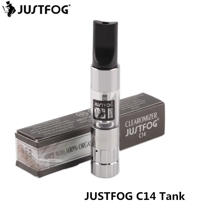 

5pcs/lot Original Justfog c14 Atomizer ego 510 Electronic Cigarette Clearomizer 1.8ml Capacity Electronic Cigarette Vaporizer