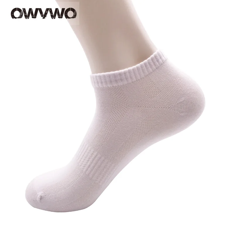 OWVWO 10 пар/лот 7 дней без запаха ног для мужчин Носки хлопковые носки высокого качества дышащий stealth антибактериальные Носки