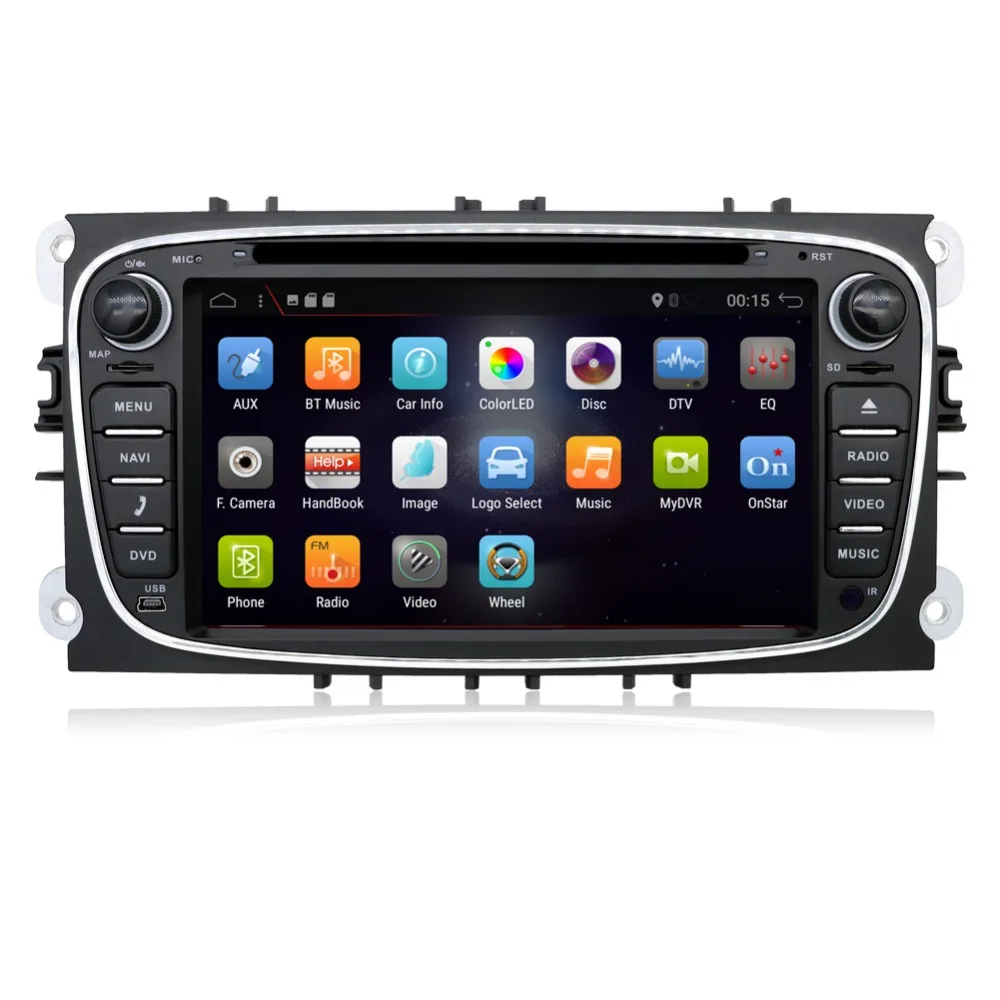 Cheap 2 Din Android 8.1 Octa 8 Core Car DVD Player GPS Navigation WIFI 4G for FORD S-Max Kuga Fusion Transit Fiesta Focus 1 Cheap 2 Din Android 8.1 Octa 8 Core Car DVD Player GPS Navigation WIFI 4G for FORD S-Max Kuga Fusion Transit Fiesta Focus 1