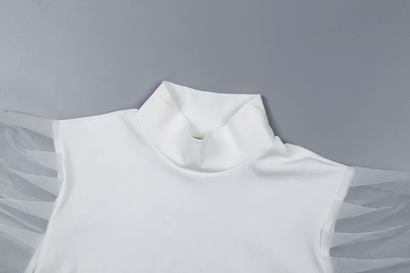 puff mesh sleeve shirt women13