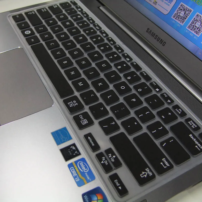Силиконовый защитный чехол для клавиатуры Samsung 535U 305U2B 535U3C 542u3x NB532U3C NP530U3b|silicone keyboard