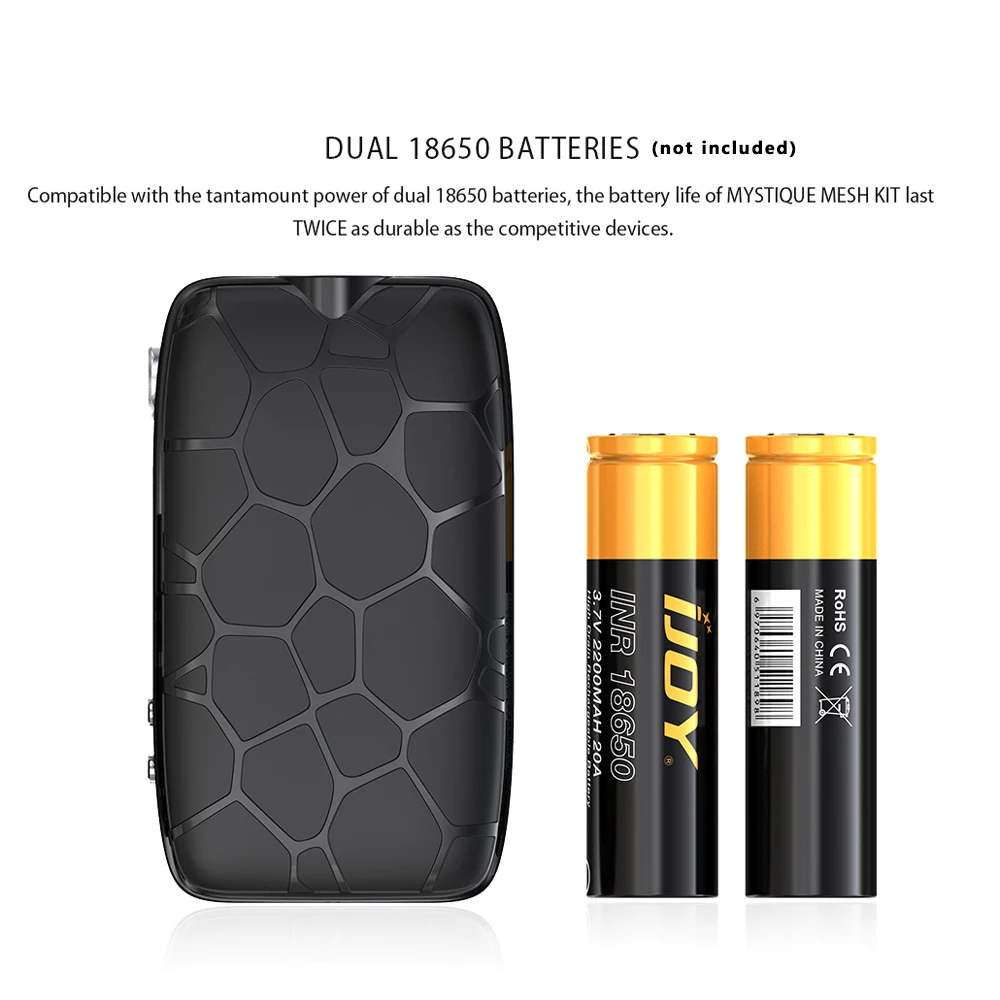 Baratos Más IJOY mística 162W TC caja MOD 0,91 pulgadas Pantalla de salida de Vape caja Mod disparando de carga rápido del drag 2 18650 E cigarrillo mod