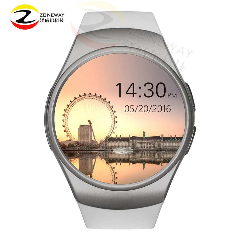 KW18 Bluetooth smart watch полный экран Поддержка SIM TFCard Smartwatch телефон Heart Rate для apple передач S2