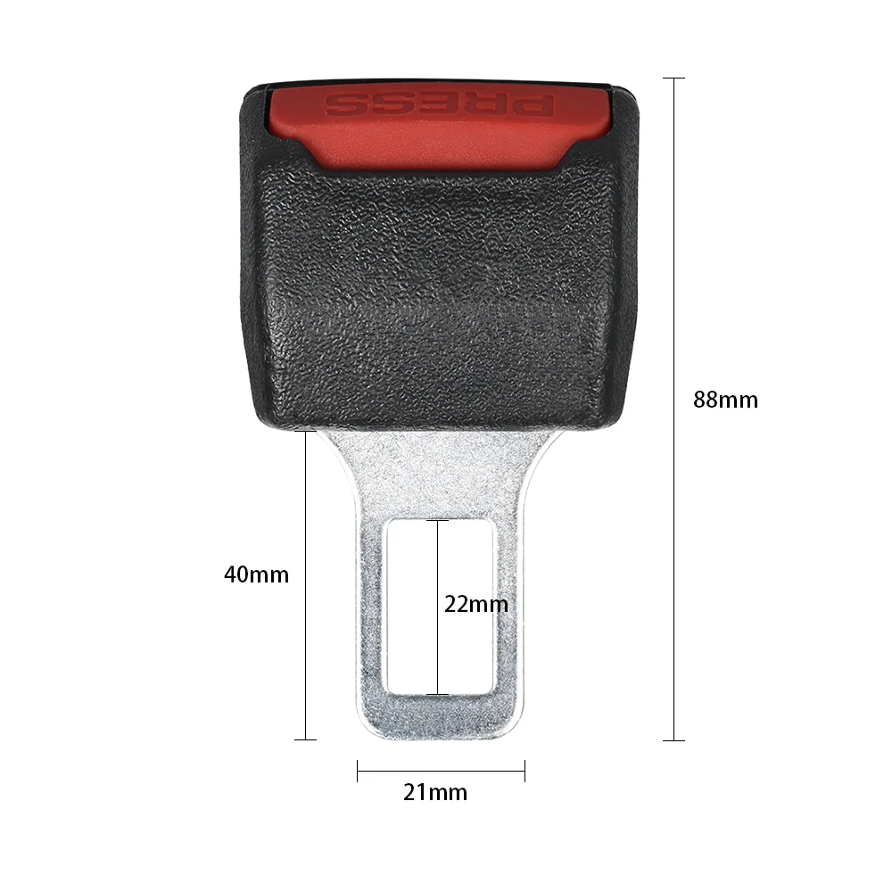 2 шт., автомобильный Регулируемый зажим для ремня безопасности, универсальный автомобильный Зажим для ремня безопасности, автомобильный Стайлинг