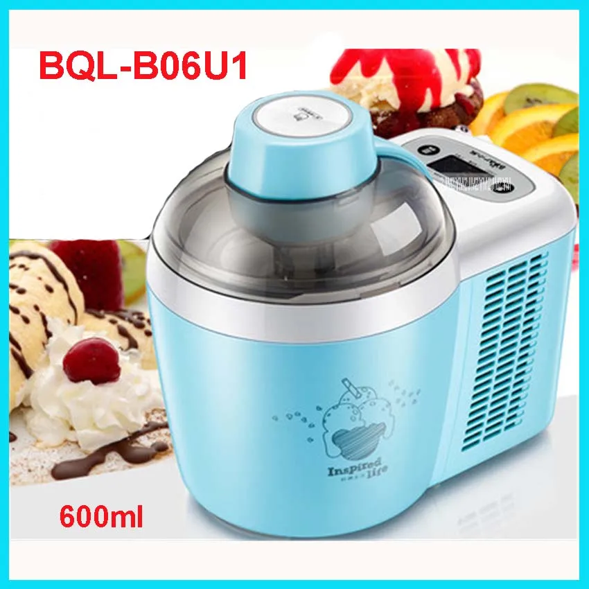 

BQL-B06U1 220V /50 Hz Family Fully Automatic Ice Cream Machine Self Made Fruit Ice Cream Machine 600ml 90W Ice Cream Makers