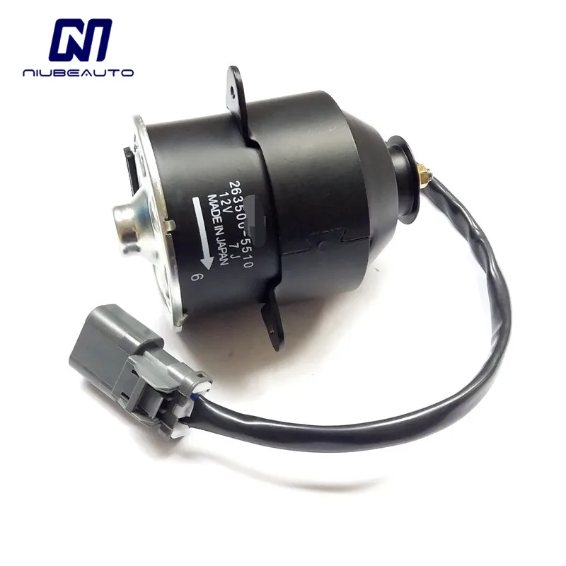 Radiator Cooling Fan Motor For Honda Accord 2.4L 2003-2007 Civic 19030-RAA-A01 263500-5510 4_