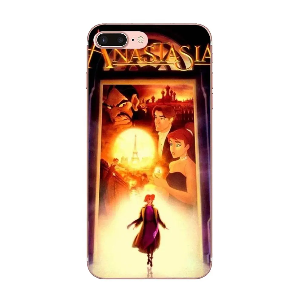 Чехол из ТПУ для Apple iPhone 4 4s 5 5C 5S SE 6 S 7 8 Plus X XS Max XR с героями мультфильмов Anastasia Princess и