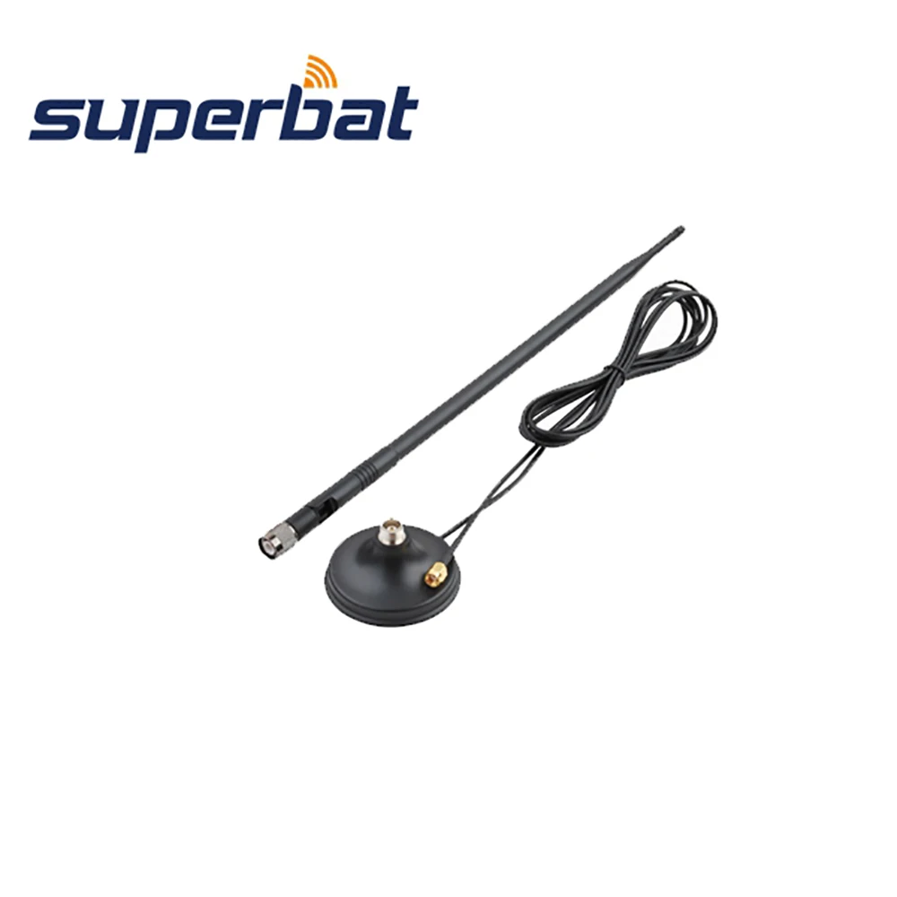 

Superbat 850 1900 900 1800 2100Mhz GSM UMTS HSPA CDMA 3G Antenna Aerial Booster 12dbi Magnetic Base RP-SMA Plug 280mm Cable