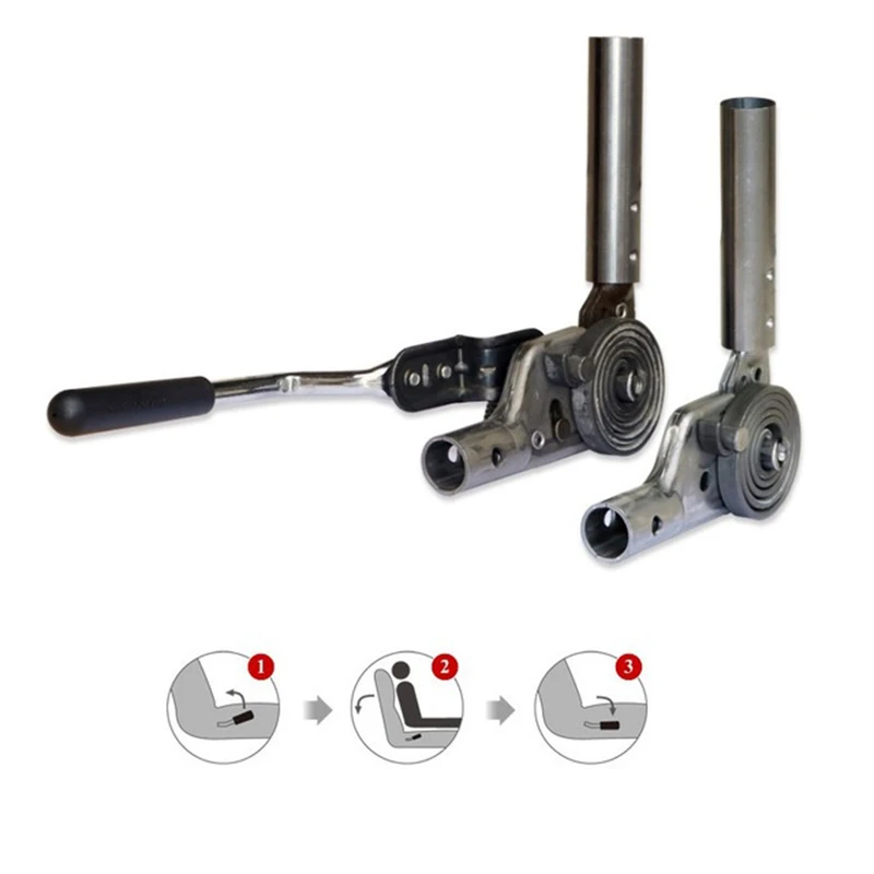 1pair/lot Recliner Ratchet Mechanism Hinge Seat Back Rest Adjuster Free