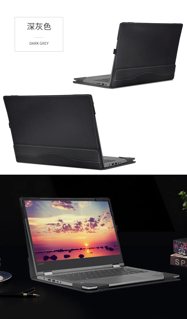 Креативный дизайн чехол для lenovo Flex 6 14 дюймов искусственная кожа Folio Stand защитный чехол для ноутбука lenovo Flex 6-14 14"