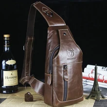 Новинка Пояса из натуральной кожи груди пакеты для Для мужчин рисунком коровы груди Сумки Вышивка Крестом Пакет Мужской Досуг Сумка Sling Bag