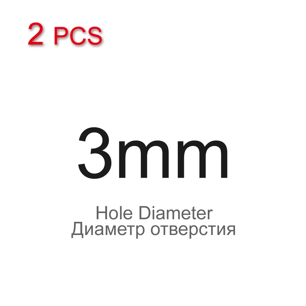 3mm 2pcs