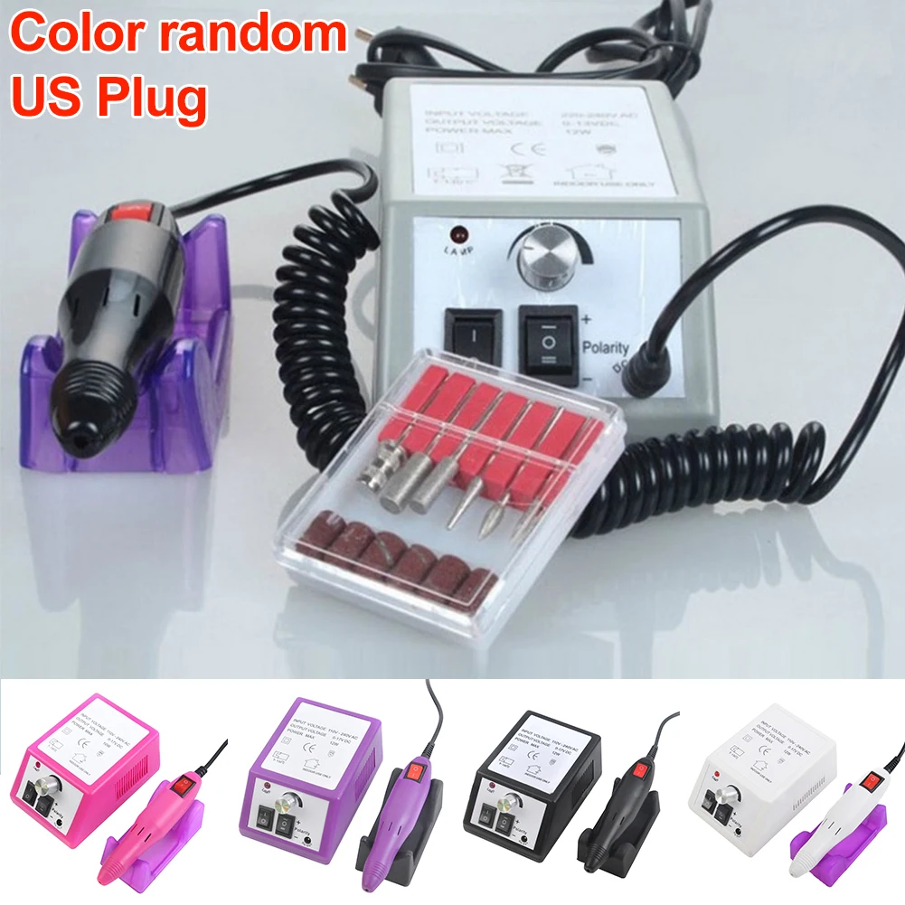 

Grinding High Speed Tool Low Noise Electric Home Stable Nail Polisher Rotary Switch Drill Practical Manicure Pedicure Shaping