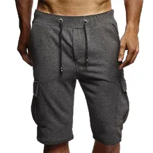 Летние мужские Шорты повседневные шорты военный армейский грузовой карман Training Фитнес шорты для бега, спортзала спортивные короткие брюки