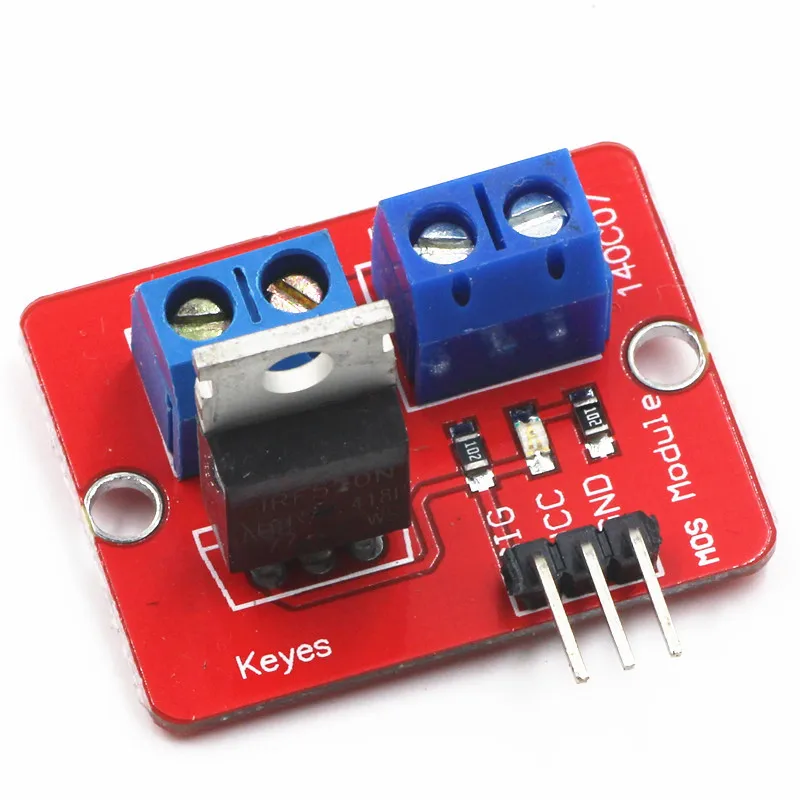 

0-24V Top Mosfet Button IRF520 MOS Driver Module For Arduino MCU ARM Raspberry pi
