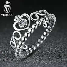 Authentic 925 Sterling Silver My Princess Queen Crown Ring Design Wedding Rings For Women Jewelry A7204