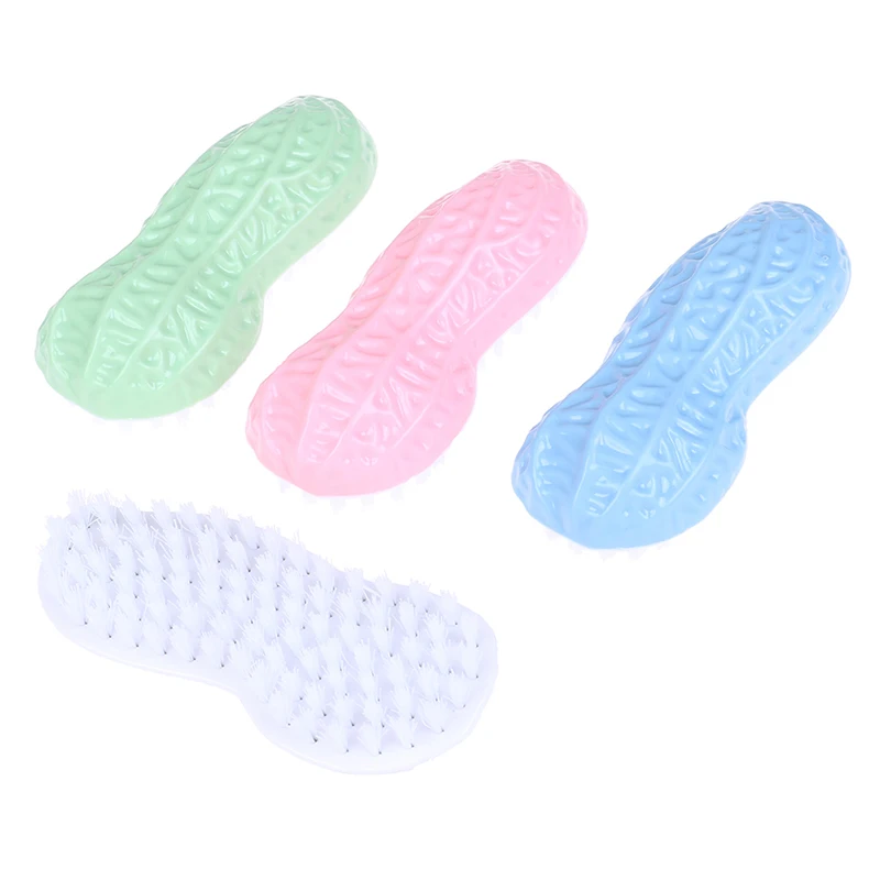 1PC Clothes Cleaning Brush Multifunction Peanut Corn Plastic Dish Wash Scrubber Brush Table Sweeper Carpet Dust Brush