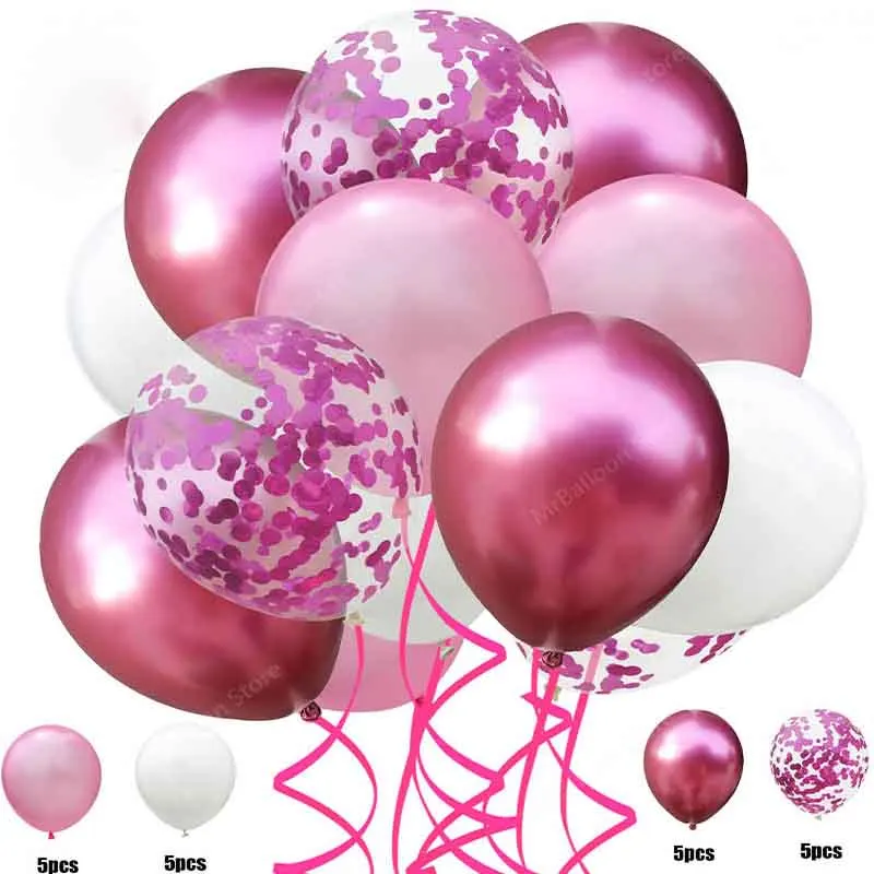 20 шт./компл. Серебряный Синий шар День Рождения украшения Дети балон воздушные шары металлические шары для вечерние воздушный шар на день рождения сувениры