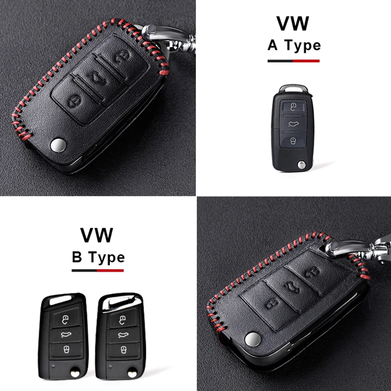 Чехол для брелка с дистанционным управлением QUEES Volkswagen VW Passat B6 CC Golf Transporter Touareg