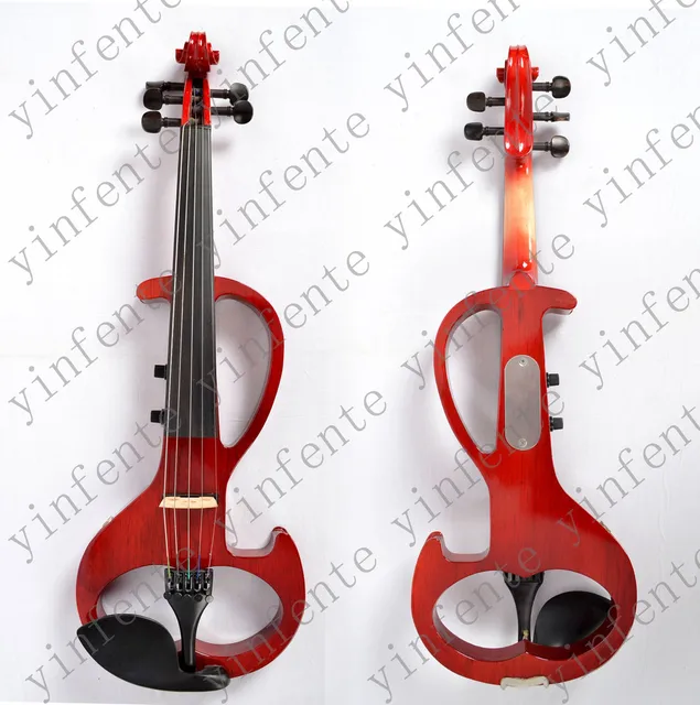 Best Offers New 4/4 Electric Violin 5-string Silent Wonderful Sound Solid Wood Best Offers New 4/4 Electric Violin 5-string Silent Wonderful Sound Solid Wood