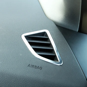 

2pcs Steel Fit For BMW 2 Series Active Tourer F45 2016 Upper Air Vent Outlet Frame Cover trim