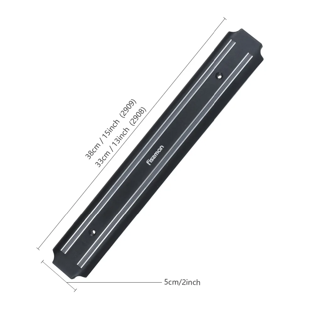 FISSMAN 13/15 дюймов Нержавеющая сталь Магнитный Ножи бар Ножи блоки стены стеллаж для хранения