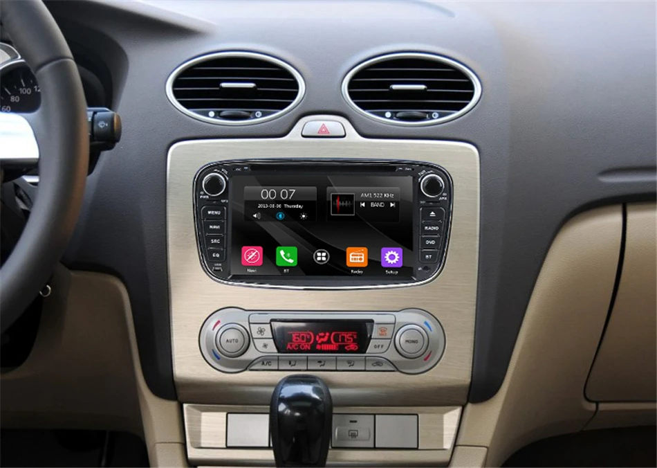 Top MEKEDE Lowest price Smart car gps navigation dvd car radio player for FORD/FOCUS 2/MONDEO/S-MAX/CONNECT 2008 2009 2010 2011 9